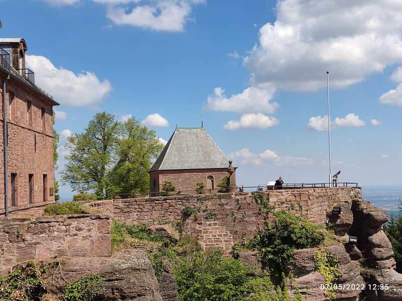 Mont Sainte-Odile Abbey (Photo credit @Marlykon)