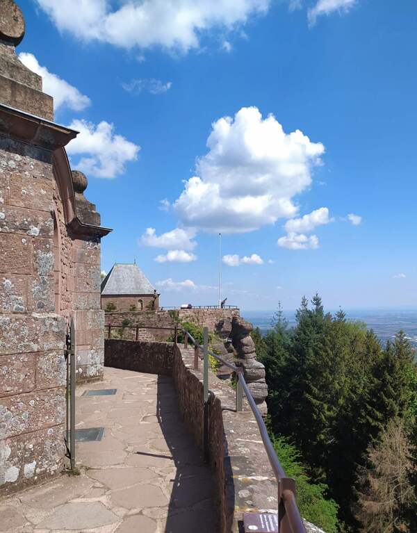 Mont Sainte-Odile Abbey (Photo credit @Marlykon)