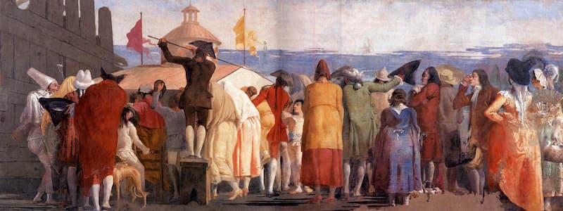 Giovanni Domenico Tiepolo - Mondo Novo Giovanni Domenico Tiepolo - Mondo Novo