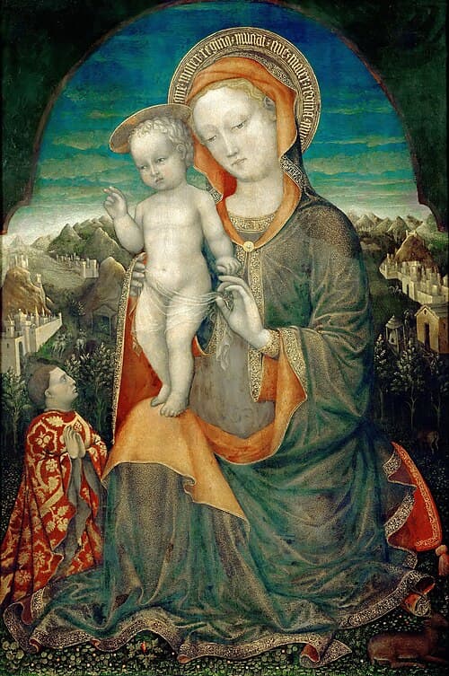 Madonna col Bambino Jacopo Bellini - Louvre Madonna col Bambino Jacopo Bellini - Louvre