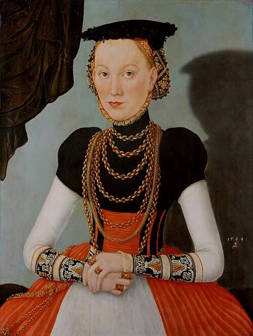 Lucas Cranach the Younger - Female Portrait, 1564 Lucas Cranach the Younger - Female Portrait, 1564