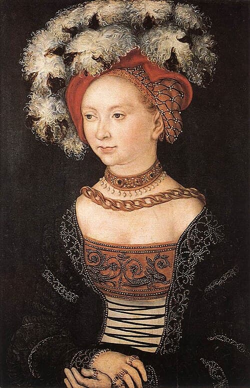 Lucas Cranach d.Ä. - Bildnis einer jungen Frau Lucas Cranach d.Ä. - Bildnis einer jungen Frau