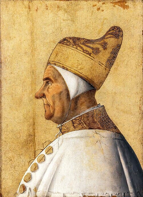 Doge Giovanni Mocenigo by Gentile Bellini - Correr Museum Doge Giovanni Mocenigo by Gentile Bellini - Correr Museum