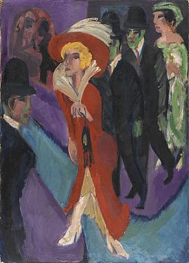 Η κοκότα με τα κόκκινα, μεταξύ 1914 και 1925, Μαδρίτη, Museo Thyssen-Bornemisza Η κοκότα με τα κόκκινα, μεταξύ 1914 και 1925, Μαδρίτη, Museo Thyssen-Bornemisza