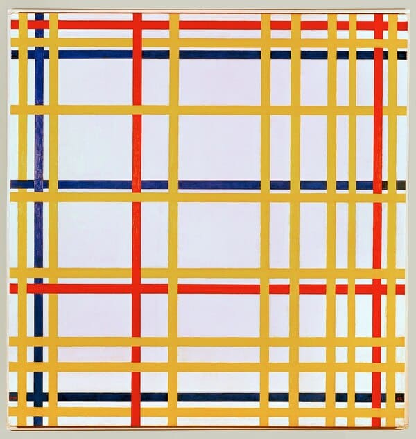 Piet Mondriaan, 1942 - New York City I.