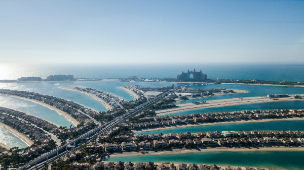 Palm Islands, Dubai - photo credit @Abid Bin Nazar From Pexels