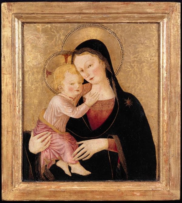 Virgin and Child,Bartolomeo Caporali - Virgin and Child, Bartolomeo Caporali -