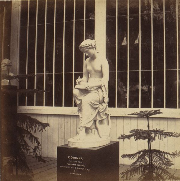 CORINNA (THE LYRIC MUSE) - WILLIAM BRODIE" CORINNA (THE LYRIC MUSE) - WILLIAM BRODIE"