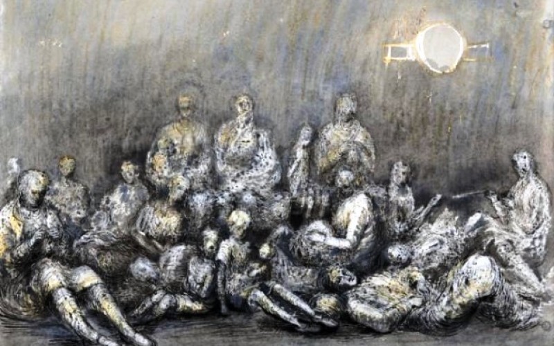 Τα σχέδια του Henry Moore από τα πολεμικά καταφύγια 