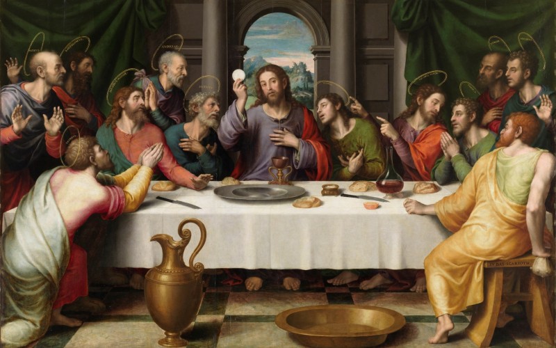 Ο Μυστικός δείπνος, Juan de Juanes, 1555 – 1562