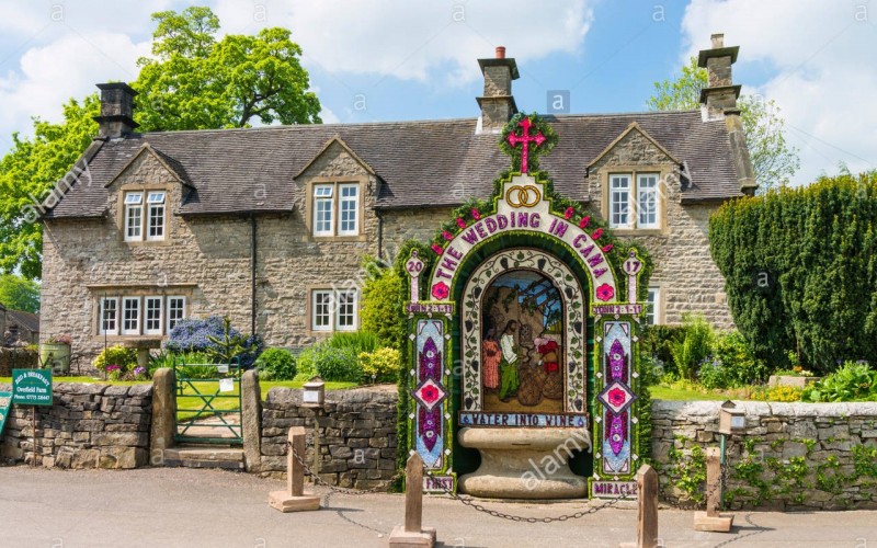 Tissington - Well dressing Ποικιλτική φρεάτων