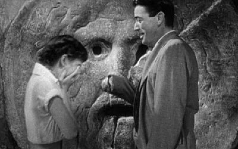 Bocca della verita-Σκηνή από το "Διακοπές στη Ρώμη" (photo @https://roma.fanpage.it/) Στόμα της αλήθειας και της υποκειμενικής αλήθειας