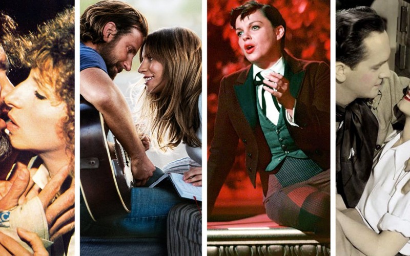 A star is born - Ένα αστέρι που γεννήθηκε 4 (και μία) φορές : A star is born