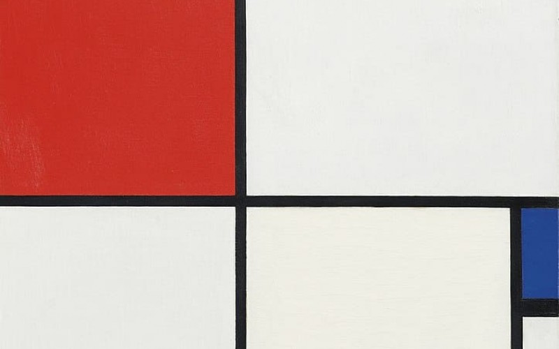 Piet Mondrian - Composition No. III, with red, blue, yellow and black, 1929 Τα χρώματα του Μόντριαν